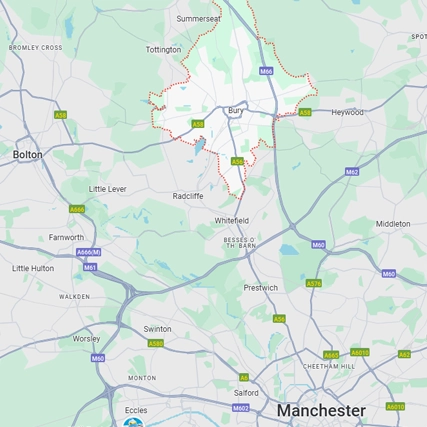 Bury map