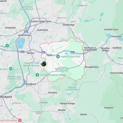 Map of Hyde