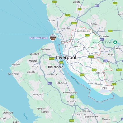 Map of Liverpool
