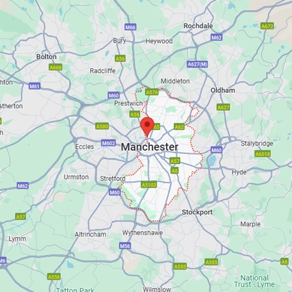 Manchester map