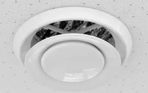 A domestic fire alarm