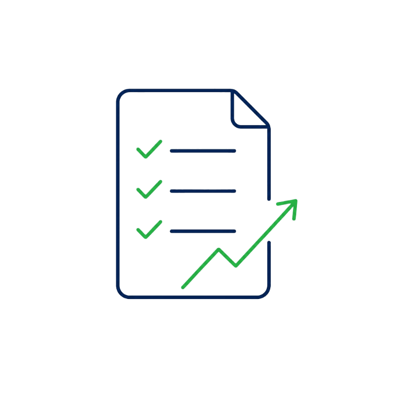 Step 3 icon: receive your fire risk assessment report and action plan